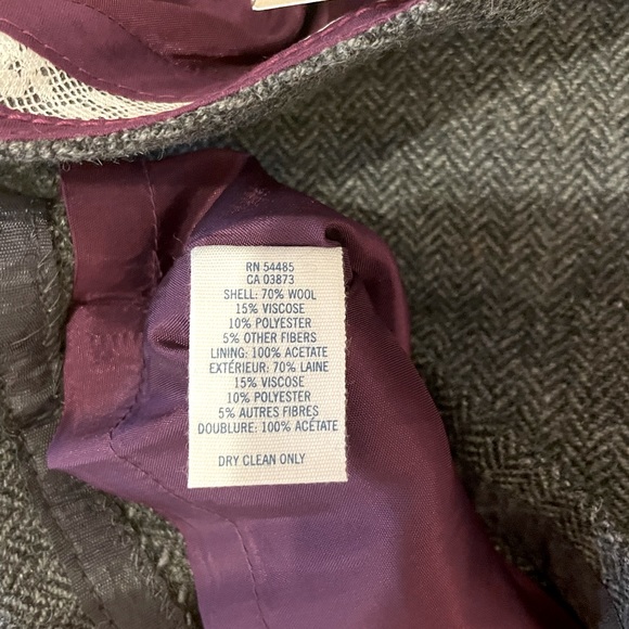 Y2K American Eagle Outfitters Herringbone Wool Dress - Picture 5 of 5